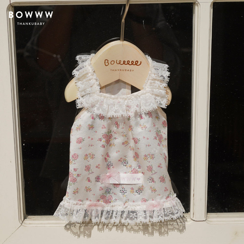 Floral Silk Dress