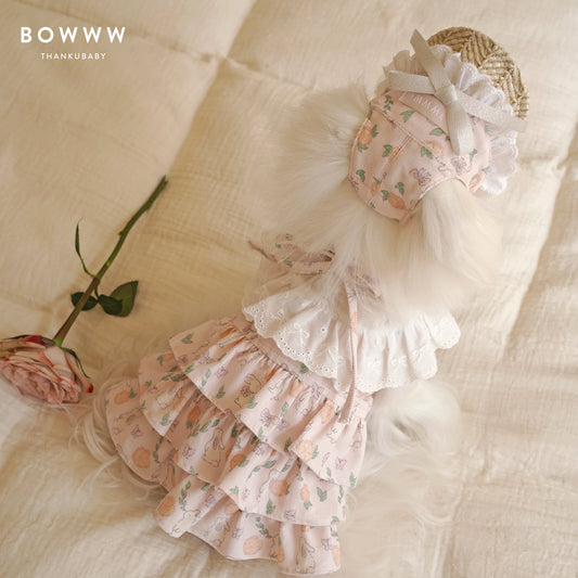 Bunny Lace Pet Hat